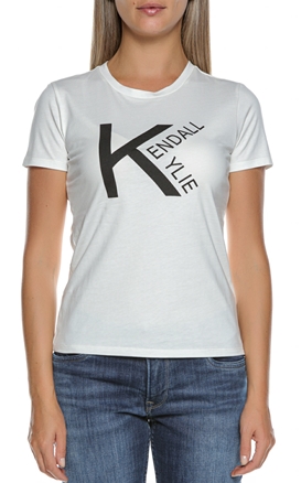 Kendall&Kylie-Tricou din bumbac LOGO V4 K&K